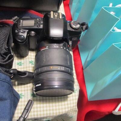 Canon EOS Rebel w/ Tamron lens