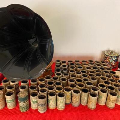 Edison and Oxford Cylinder records 