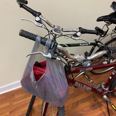 Raleigh and Fuji bikes 