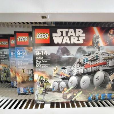 #7506 â€¢ (4) Brand New Star Wars Lego Sets