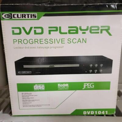 #7520 â€¢ Brand New Curtis DVD Player Progressive Scan
LIVE IN 9d 21h
