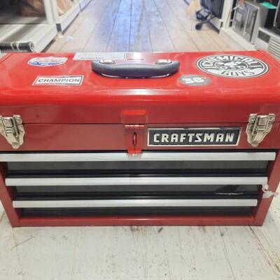 #7562 â€¢ Craftsman Toolbox with Assortment of Tools