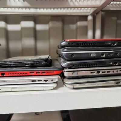 #7198 â€¢ (9) Laptops: Includes HP and Beats Laptops