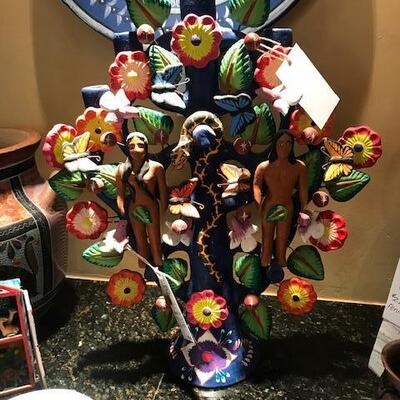 Adam and Eve/Tree of Life
Mexican - signed