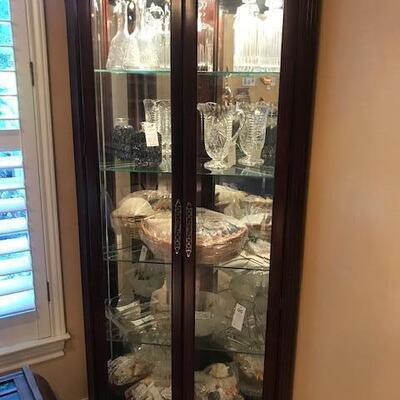 Corner lighted cabinet #2