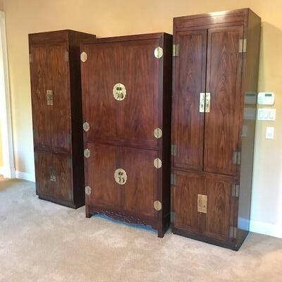 Campaign-style cabinets