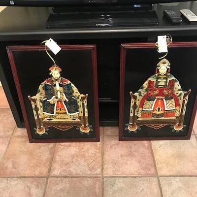 These fabulous Chinese pieces do not photograph well, but are amazing