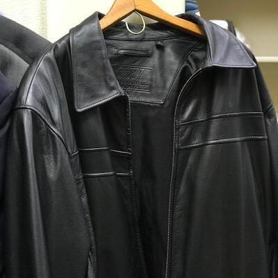 Man's leather jacket