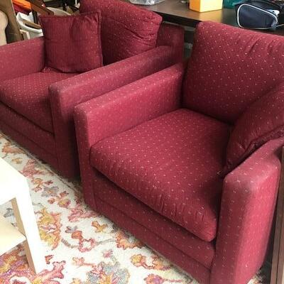 Matching upholstered chairs