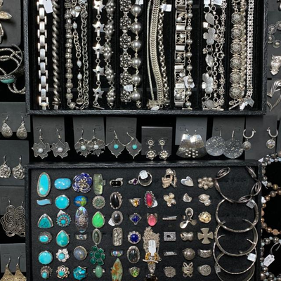 Sterling silver statement jewelry, all 50% off!