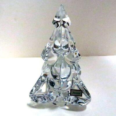 Baccarat Crystal Christmas Tree