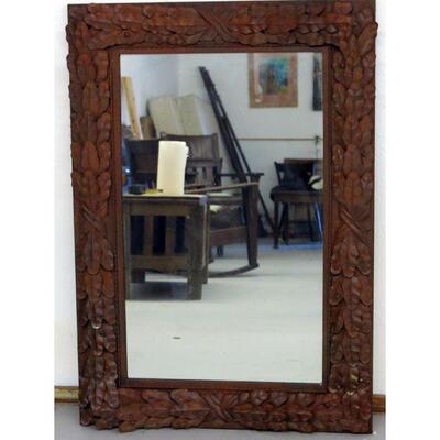 Victorian Iron Framed Mirror