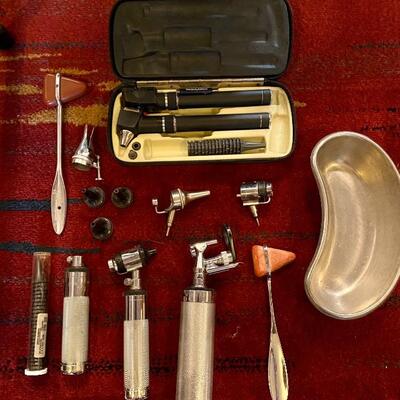 Vintage medical instruments 