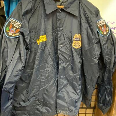 BM7048 Vintage US Customs Wind Jacket
