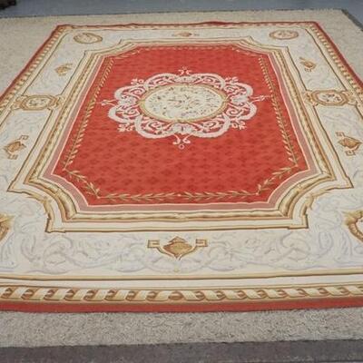 1191	AUBUSSON RUG 8 FT 11 IN X 11 FT 9 IN 
