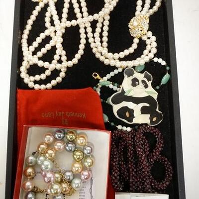 1301	LOT OF COSTUME JEWELRY, INCLUDING KENNETH LANE
