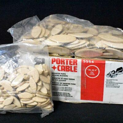 Porter Cable Assorted Plate Joining Biscuits