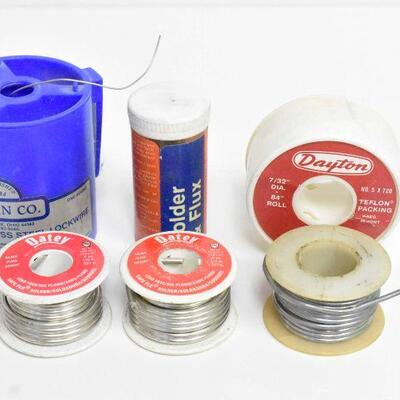 Aircraft Stainless Steel Lockwire Solder & More