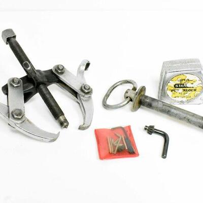 Puller Measuring Tape Hitch Pin & More