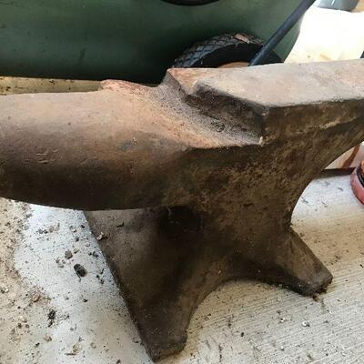 Antique Anvil - too heavy for us girls to move so please bring your own labor