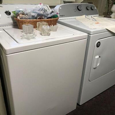 Whirlpool washer and dryer