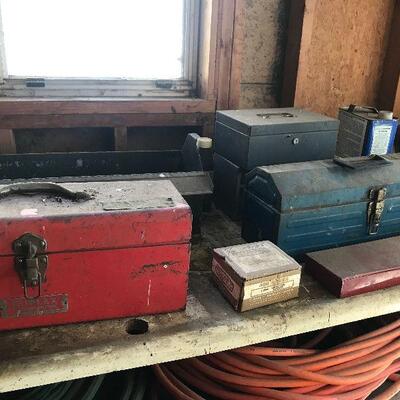 Assortment of Toolboxes