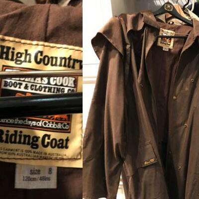 High Country Men's riding coat