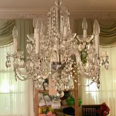 Waterford custom made chandelier purchased from Birlant antique store on King St. $1,995