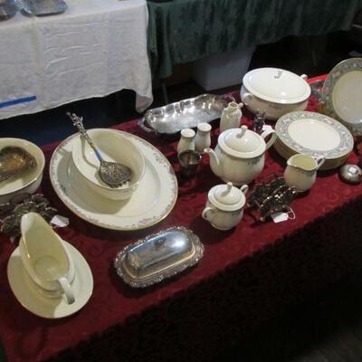 VINTAGE EXQUISITE 114pc LENOX â€œSPRING VISTAâ€ â€“ AMERICAN HOME COLLECTION. No chips or cracks!