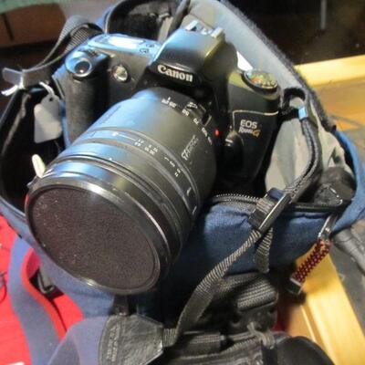 CANON EOS REBEL G - W/ TAMRON LENS