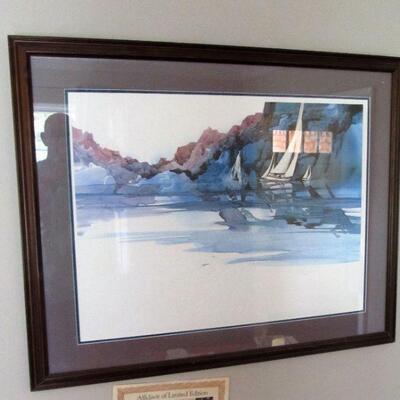 Artist, Mike Atkinson 1985 - Watercolor