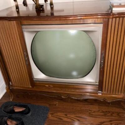 Vintage 1964 console tv