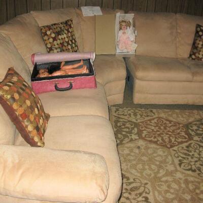 good condition room sectional sofa   BUY IT NOW $ 195.00