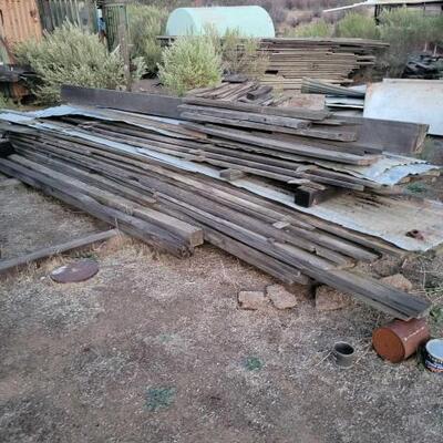 #3222 • Weathered Lumber Of Varying Size