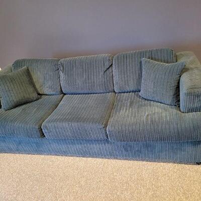 blue couch $40