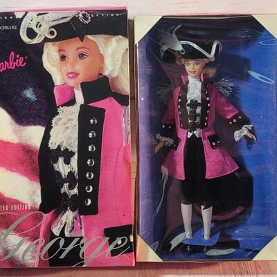 NIB Barbie as George Washington Limited Edition
From the American Beauties Collection
