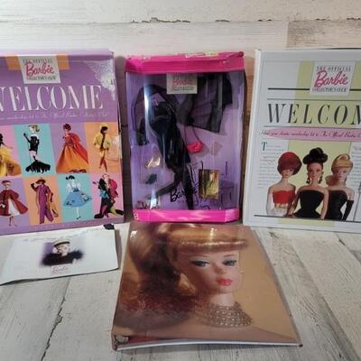 Barbie Collector's Kits: 1 Complete Set is NIB, +
Damaged Box with Collectors Binder & Misc. Posters, 1 Collector's Binder, 1 NIB...