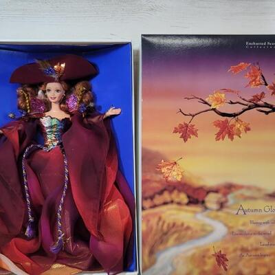 NIB Autumn Glory Barbie Enchanted Season Series