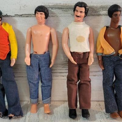 (4) Vintage Welcome Back Kotter Dolls