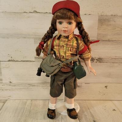 17inch Porcelain Explorer Doll
