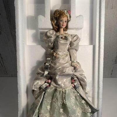 NIB 1998 Mint Memories Barbie First in the Series Victorian Tea Porcelain Collection Limited Edition