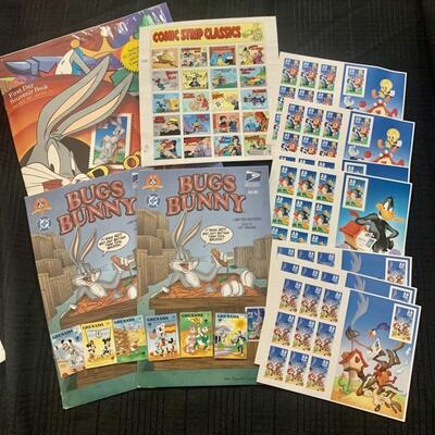 Looney Toons and Comic Strip Classics Stamps