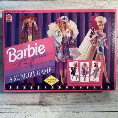 Barbie Fun Fashions Memory Game