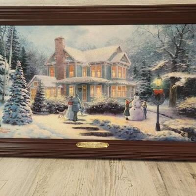 Thomas Kinkade Victorian Christmas, Illuminated