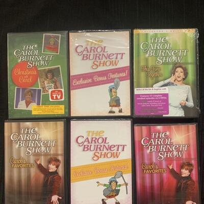 (6) Carol Burnett DVDs