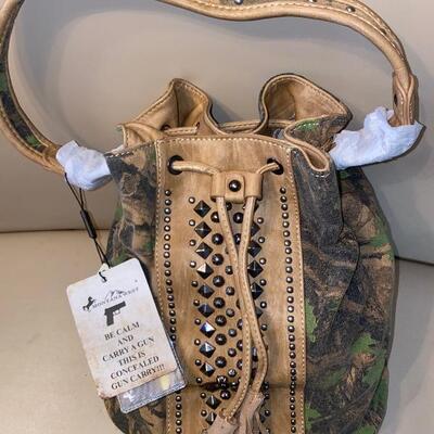Montana West Concealed Carry Camouflage Purse is Brand New with Tags