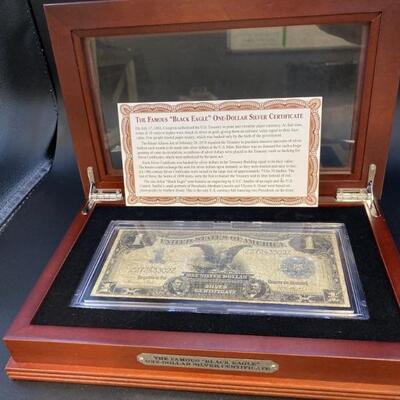 The Famous 'Black Eagle' One Dollar Silver Certificate