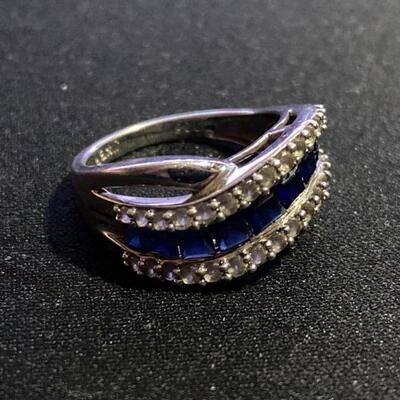 925 Sterling Silver Ring, Size 7