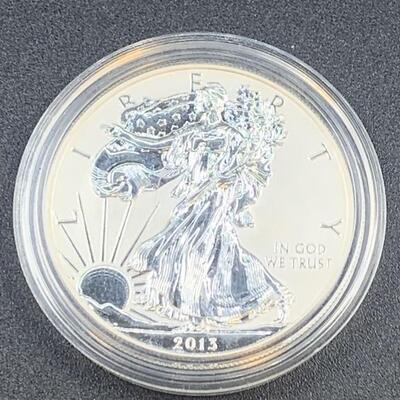 2013 One Troy Ounce Silver Eagle Coin