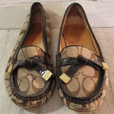 Coach Loafers, Size 7M